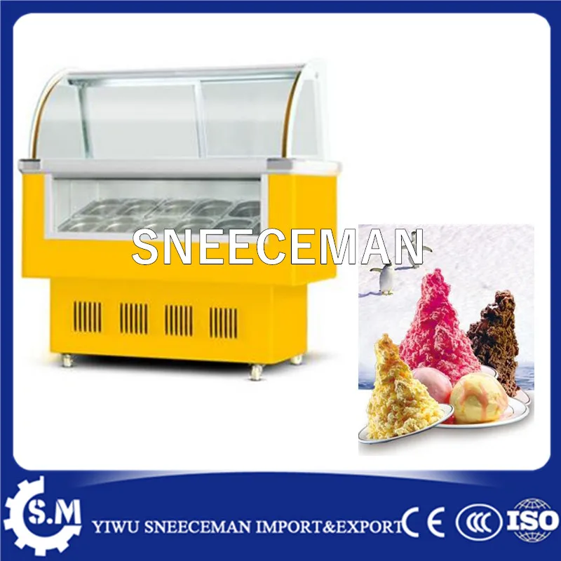 Ice Cream Display Display Cabinet/Ice Cream Display Freezers Price/Ice Cream Continuous