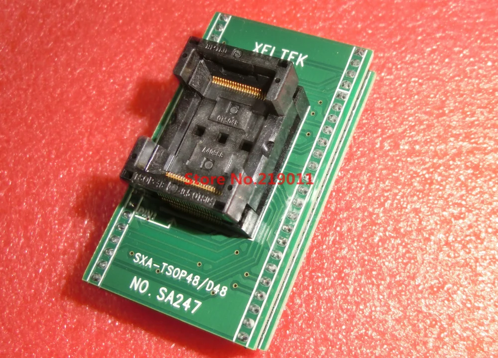 TSOP48 to DIP48 Socket Adapter,Genuine Xeltek TSOP48 TO DIP 48 TSOP 48 D48 Adapter Socket