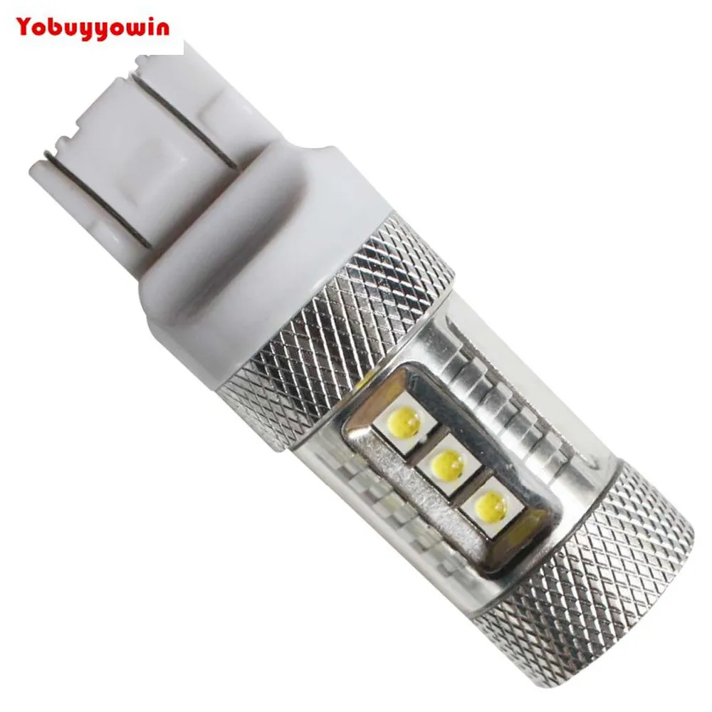 

Супер яркие чипы CREE T20 7443 W21/5W, высокая мощность, белый цвет, 6000k 80w, тип светодиода, автомобиль, тормоз грузовика, фотосессия