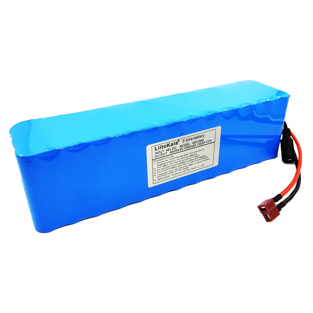 LiitoKala E-จักรยานแบตเตอรี่48V 10ah แบตเตอรี่ Li Ion จักรยานชุด Bafang 1000W และ Charger