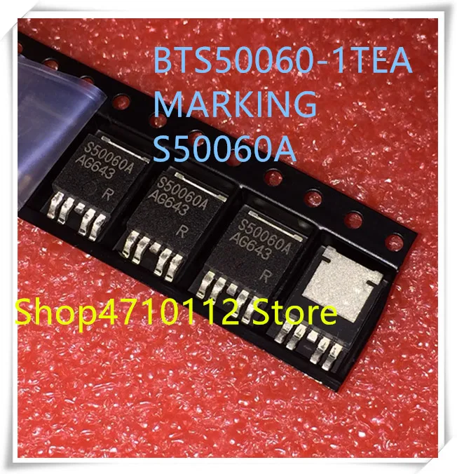 

NEW 10 шт./лот BTS50060-1TEA BTS50060 BTS50060A S50060A TO-252-4 IC