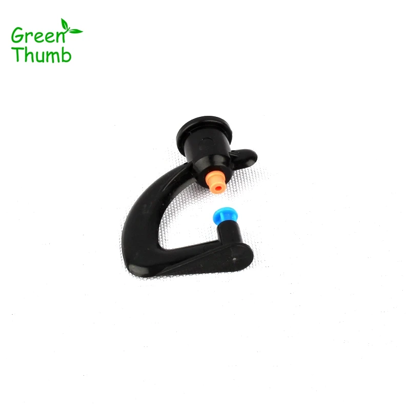 

100pcs Green Thumb Mist Nozzle Inner Dia 7.5mm G-Type Reflect Cooling Sprinkler for Home Garden Micro Irrigation