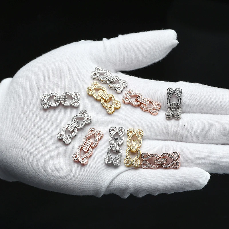 Clasps Jewelry Findings Components DIY Woman Pearls Natural Stone Bracelet Necklace Making