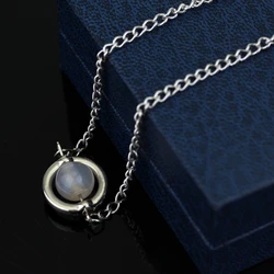 dongsheng Twilight Moonstone Bella Meadow Run Pendant Necklace Women's Fashion Movie Jewelry Breaking Dawn Necklace