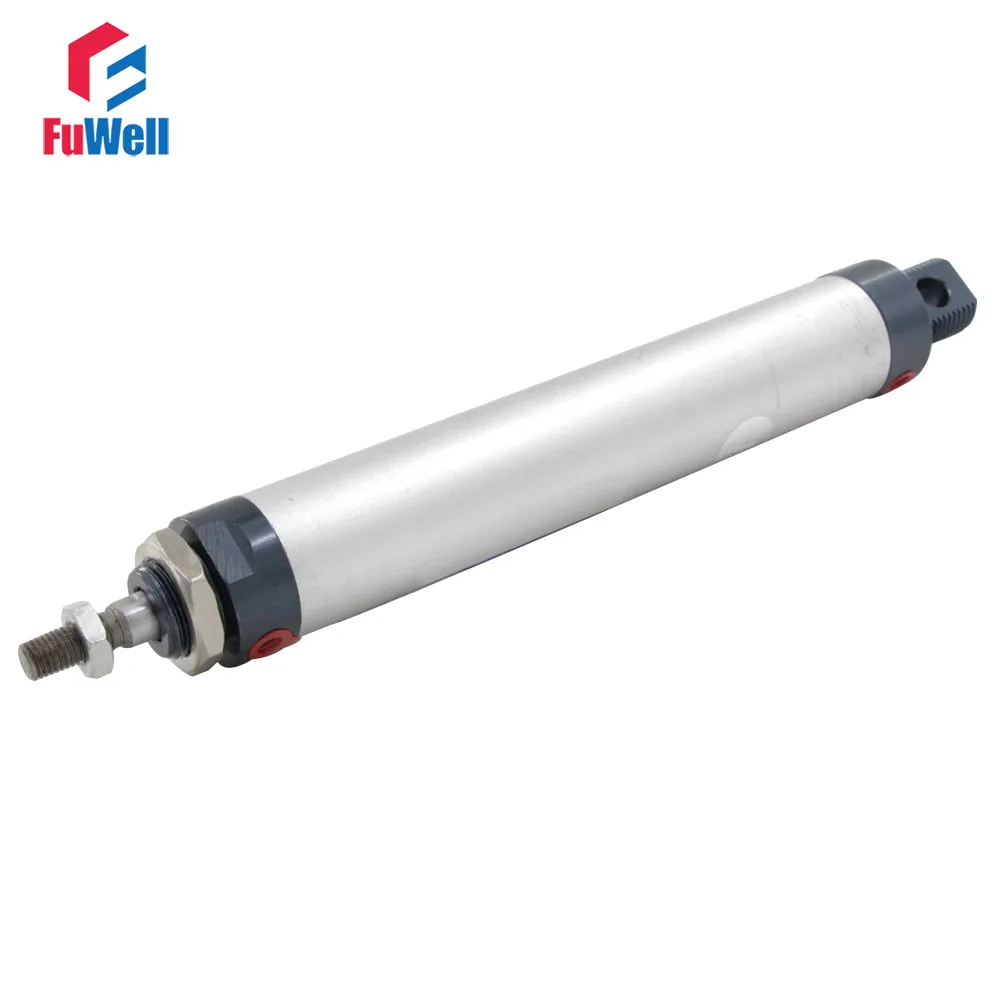 Aluminum Alloy MAL Type Pneumatic Cylinder 32mm Bore 25/50/75/100/125/150/200/250/300mm Stroke Single Rod Air Cylinder