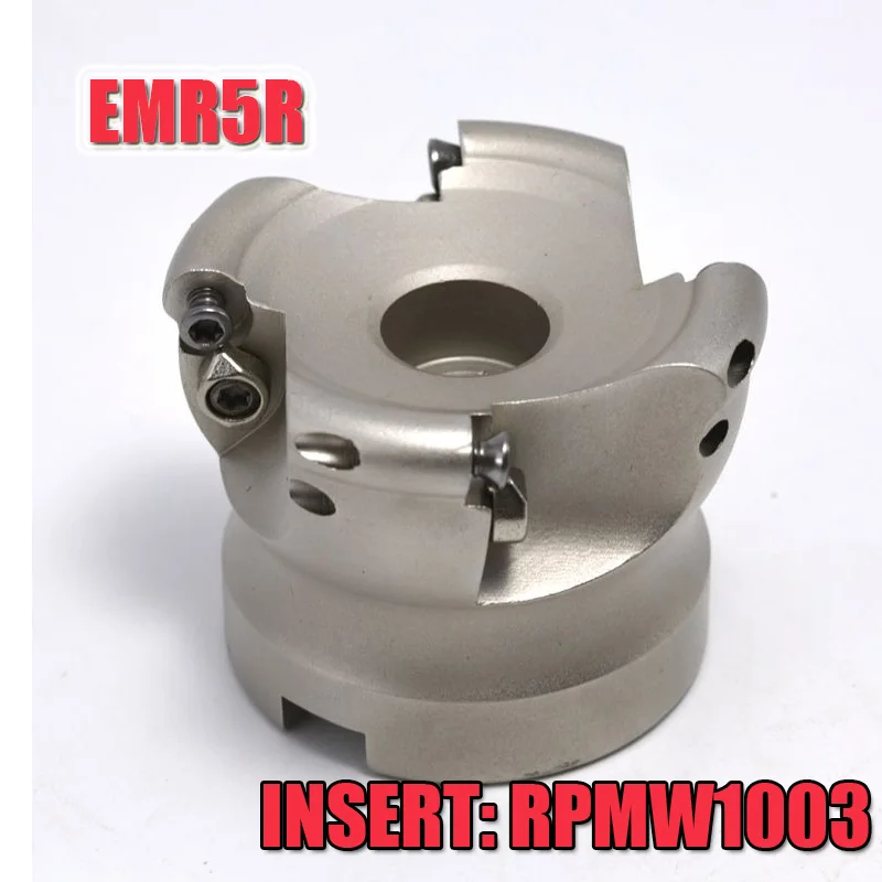 FREE SHIPPING EMR5R D50  63  80  EMR round dowel Face Milling Cutter for CNC center