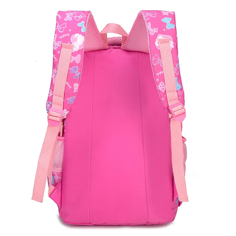 Mochilas escolares con estampado para niñas y adolescentes, morral ortopédico de viaje, mochila escolar infantil, Set de 3 unids/set