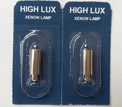 For 2PSC WelchAllyn 03400 2.5V Halogen LED bulb,otoscope Transilluminator pocketscope,High Lux For Welch Allyn WA 03400-U Lamp