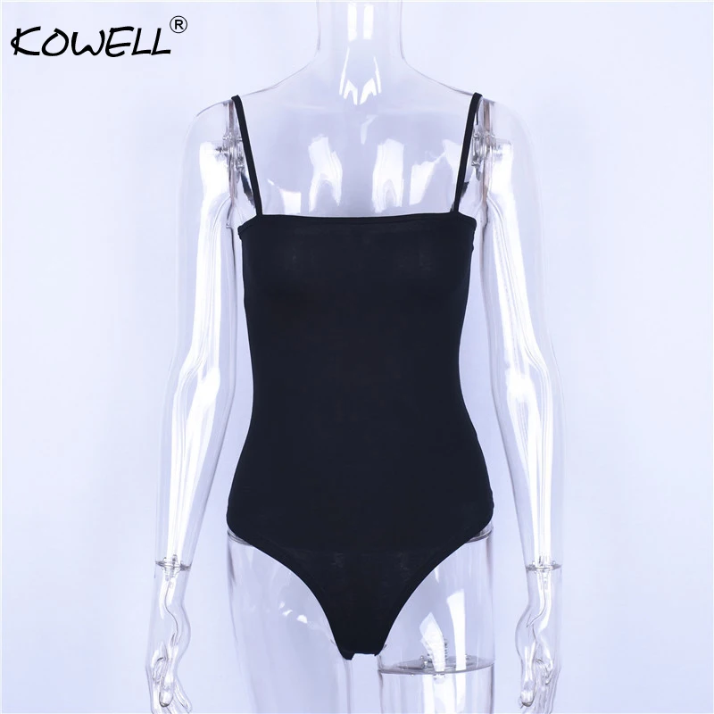 New Strapless Spaghetti Dây Đeo Sexy Phụ Nữ Bodysuit Rompers Backless Skinny Bông Mùa Hè Quần Áo Trẻ Bãi Biển Giản Dị Phụ Nữ Bodysuits