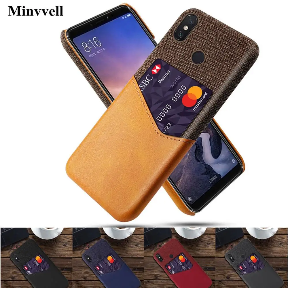 Business Case For Xiaomi Mi Max 3 2 Mix 2s 2 3 Card Slots Cover Cases For Xiaomi Pocophone f1 Poco F1 Mi Play max3 max2 Capa