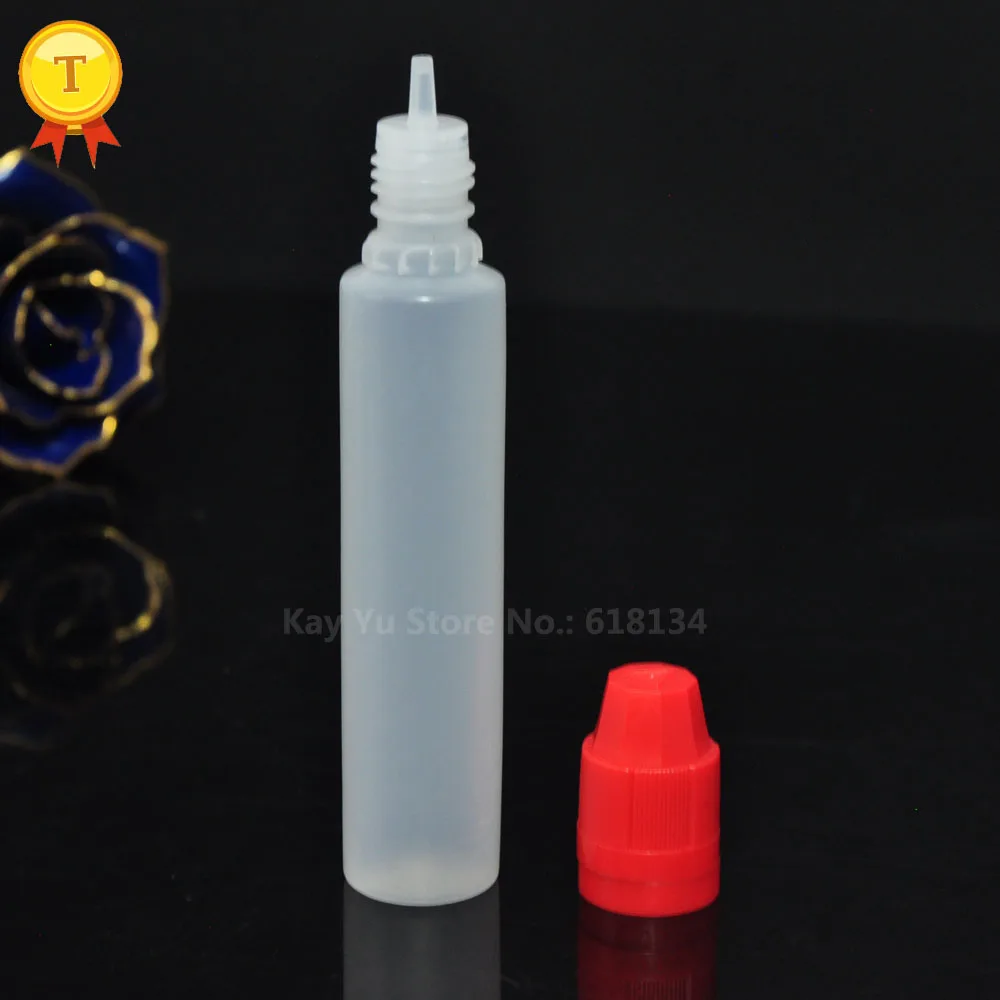 

Free shipping 2300pcs 30ml liquid plastic bottles, squeezed bottle with child resistent and tamper evident cap