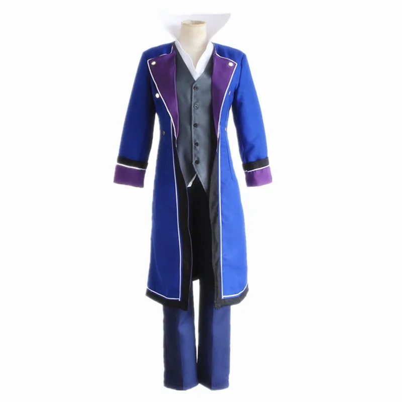 

2019 K Project K RETURN OF KINGS Fushimi Saruhiko Munakata Reisi Uniform Cosplay Costume Full Set ( Trench + Vest + Shirt + Pant