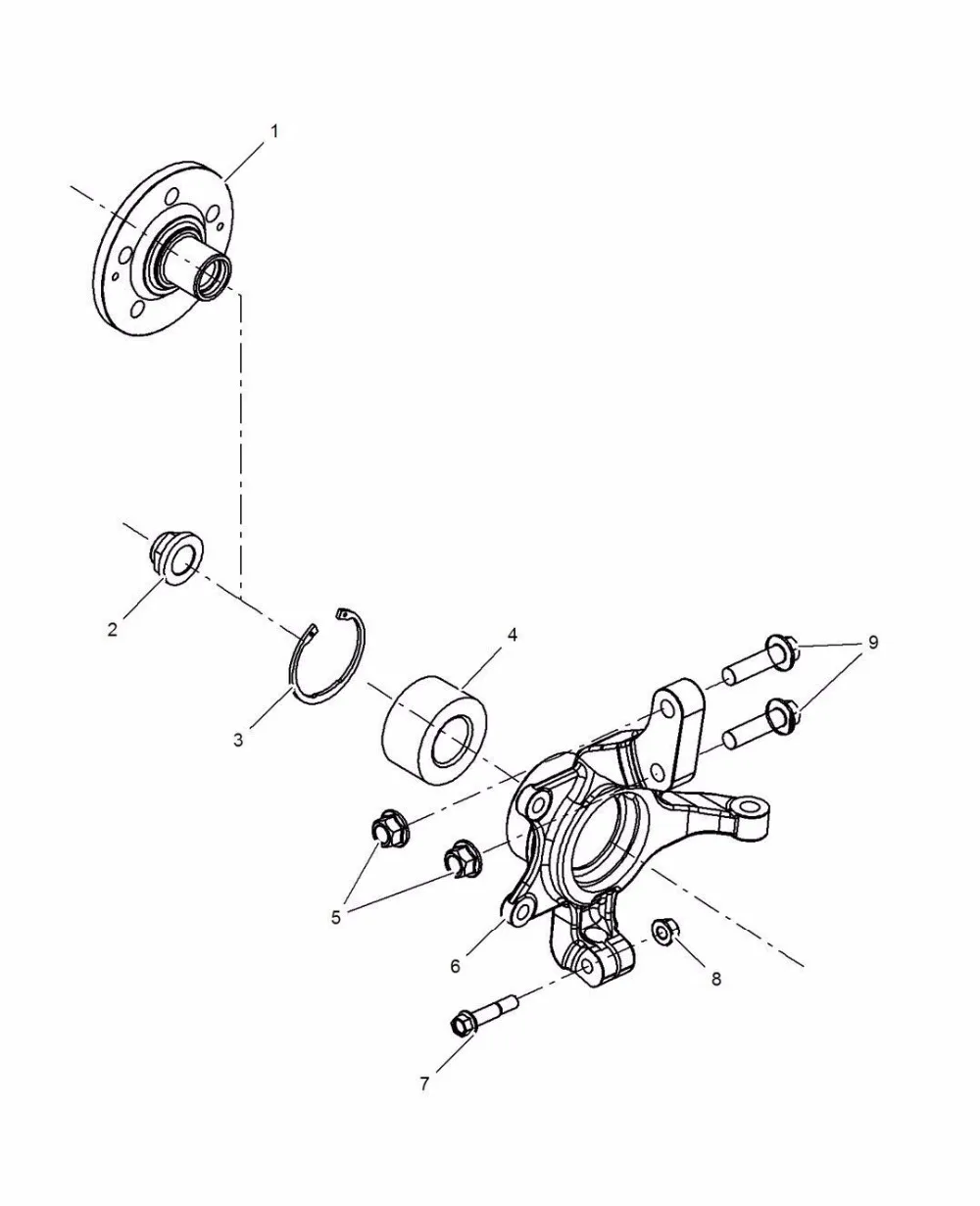 Bride d'entraînement de moyeu avant pour chinois SAIC ROEWE 350 360 MG5 GT, pièces de moteur de voiture automobile 10147619 1 pièce