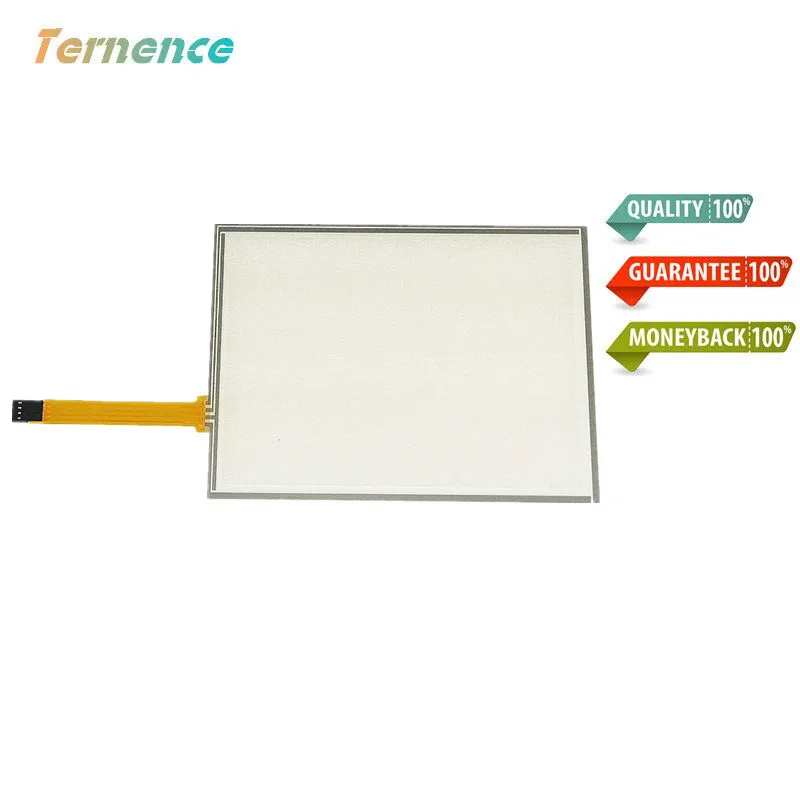 Skylarpu New 8 Inch 4 Wire Resistive Touch Screen Panel Digitizer For EJ080NA-05B LCD Screen touch panel Glass Free shipping