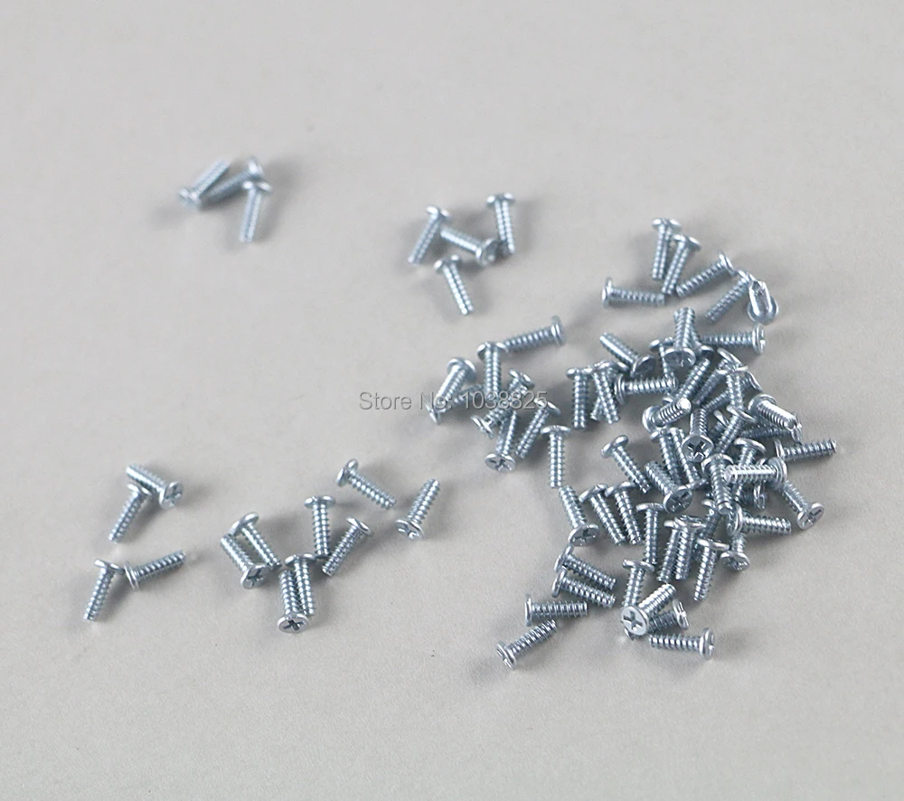 500pcslot Silver Replacement For PSVITA PSV 2000 Head Screws Set for PS Vita PSV 2000 Game Console Shell