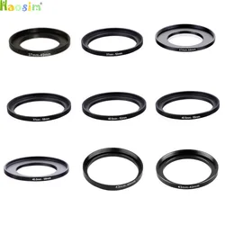 37-46 37-49 37-52 37-55 37-58 40.5-52 40.5-55 40.5-58 43-46 43-49mm Metal Step Up Rings Lens Adapter Filter