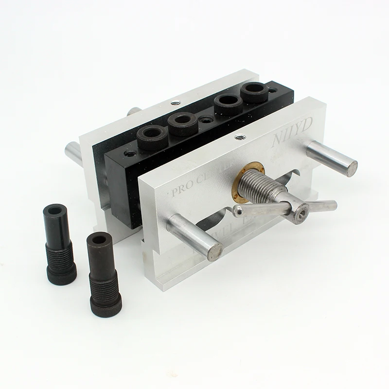 High Precision CNC Machining Self-Centering Dowel Jig Dowelling Jig With 3 Metric Drill Sizes(6mm,8mm,10mm)