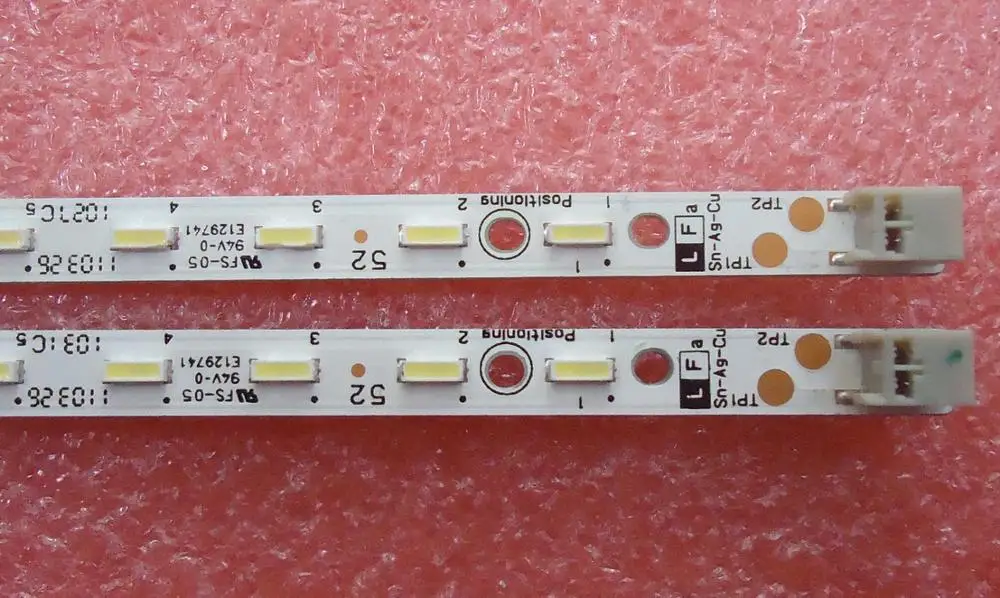 FOR SHARP LCD-60LX531A LCD-60LX830 Article lamp GM0136TPZZ 2011SSP60-60-GD-REV0 1piece=60LED 676MM