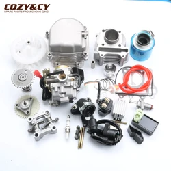 39mm Cylinder Kit & PD18J Carburetor & 38mm Air Filter & AC CDI Ignition Coil for GY6 50cc 139QMB 4 Stroke