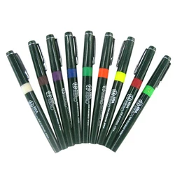 Professional Engineering Technical Fountain Pen Recharged Filling Ink Fiber Sketch Needle Pen Drawing Liner School Office Supply