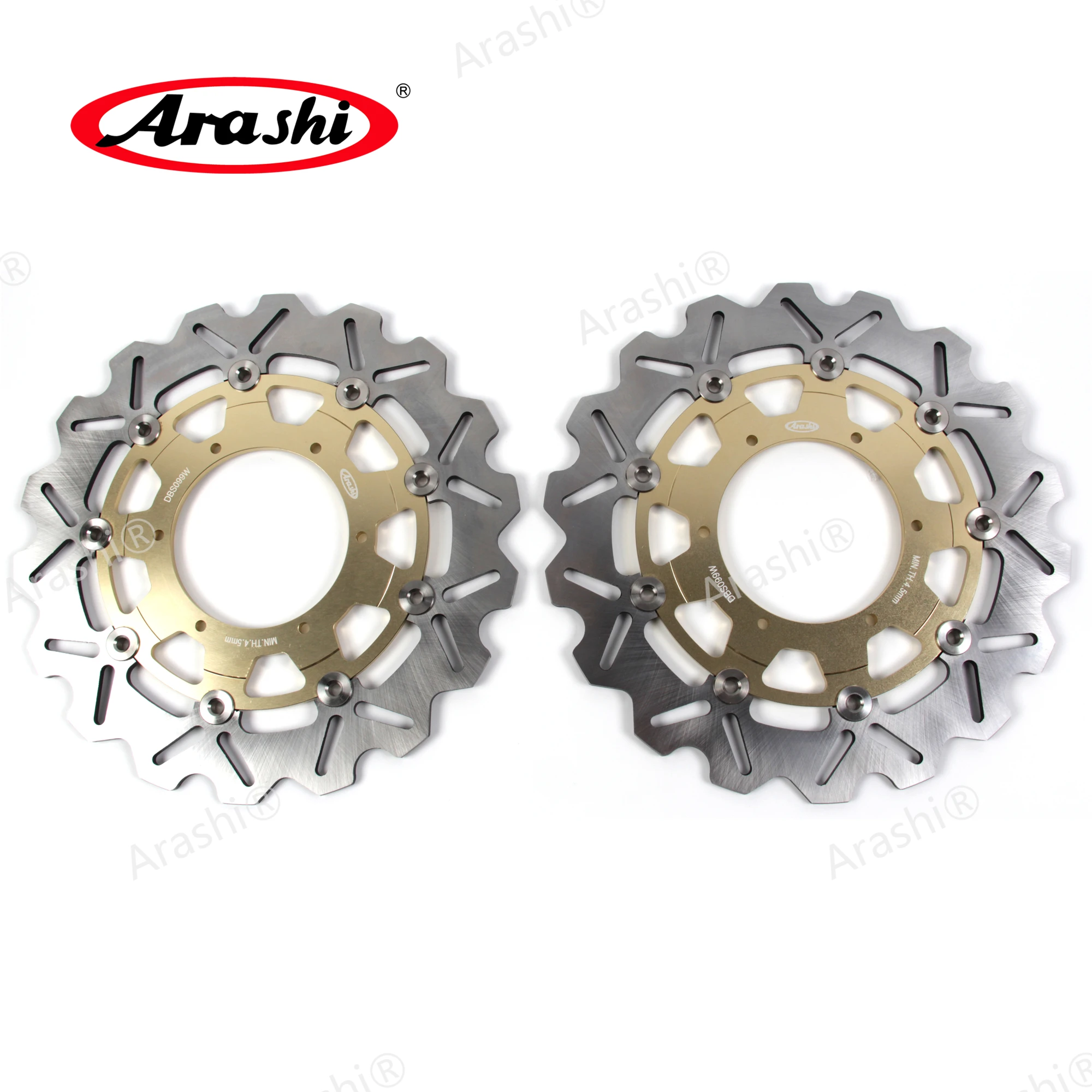 ARASHI F700GS / F800GS / ADVENTURE CNC Front Brake Rotors Brake Disc For BMW GS700 F 700 GS 2013-2018 / F 800 GS 2009-2018 2017