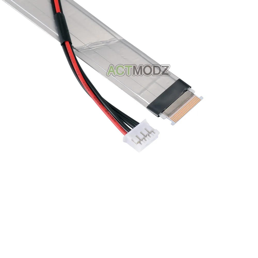 EXtremeRate-24 핀 광학 드라이브 케이블 및 4 핀 전원 케이블, PS4 콘솔 용 스크루 드라이버 나사