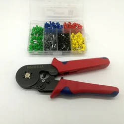 Tube Terminal Crimping Tools Ferrule Crimping Pliers HSC8 6-4 0.25-10mm² 23-7AWG 6-6 0.25-6mm² Electrician Clamp Sets Wire Tips