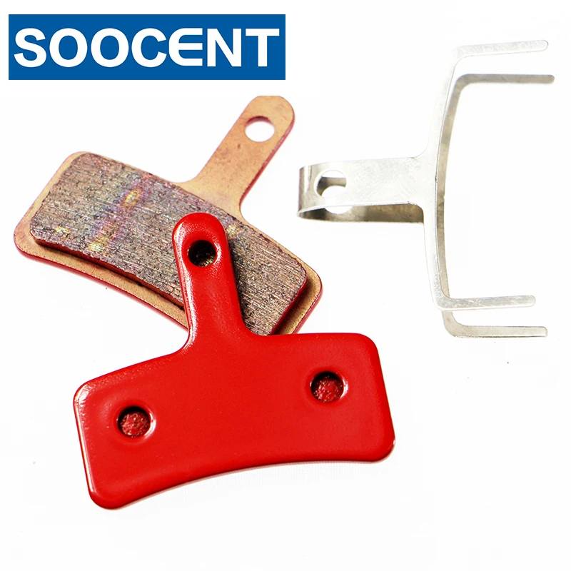 

2 Pairs/Lot Red Sintered Bicycle Brake Pads for Dorado MTB Mountain Bike Disc Brake Parts