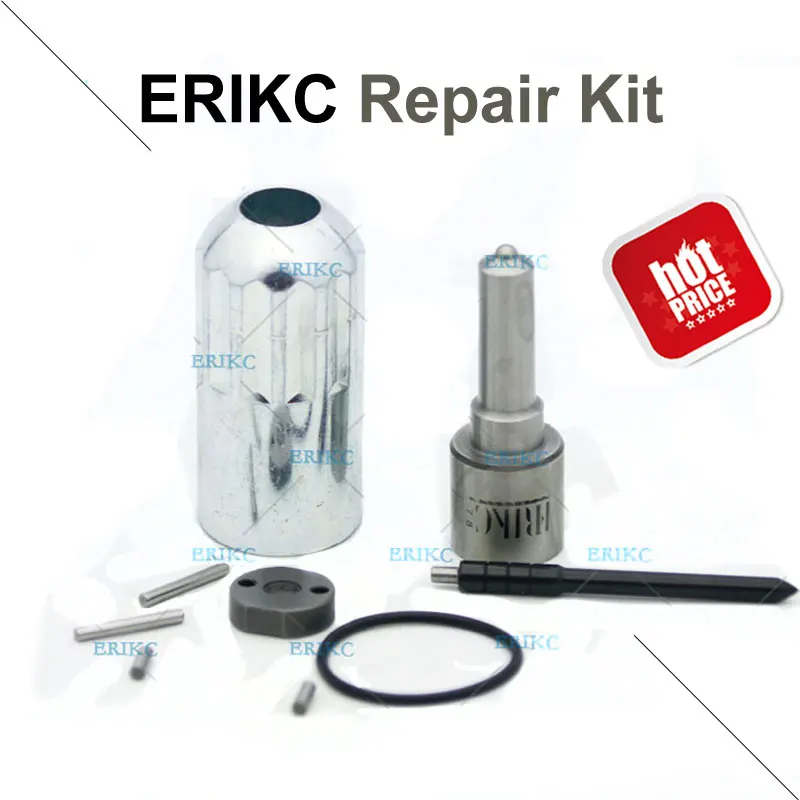 ERIKC 095000-5215 Fuel Dispenser Injector 23910-1252 Repair Kit DLLA150P835 Nozzle 29# Pin Common Rail Valve Plate E1022001