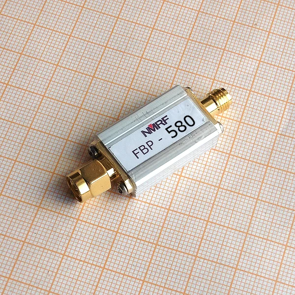 FBP-580   580 (560-620) MHz bandpass filter, ultra-small size, SMA interface