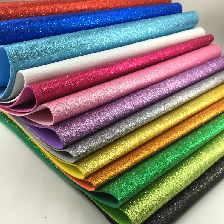 10pcs 2mm Sponge Paper Foam Paper Glitter Flash Gold Handcraft EVA Foam Paper Sheets Kindergarten DIY Paper Sheets