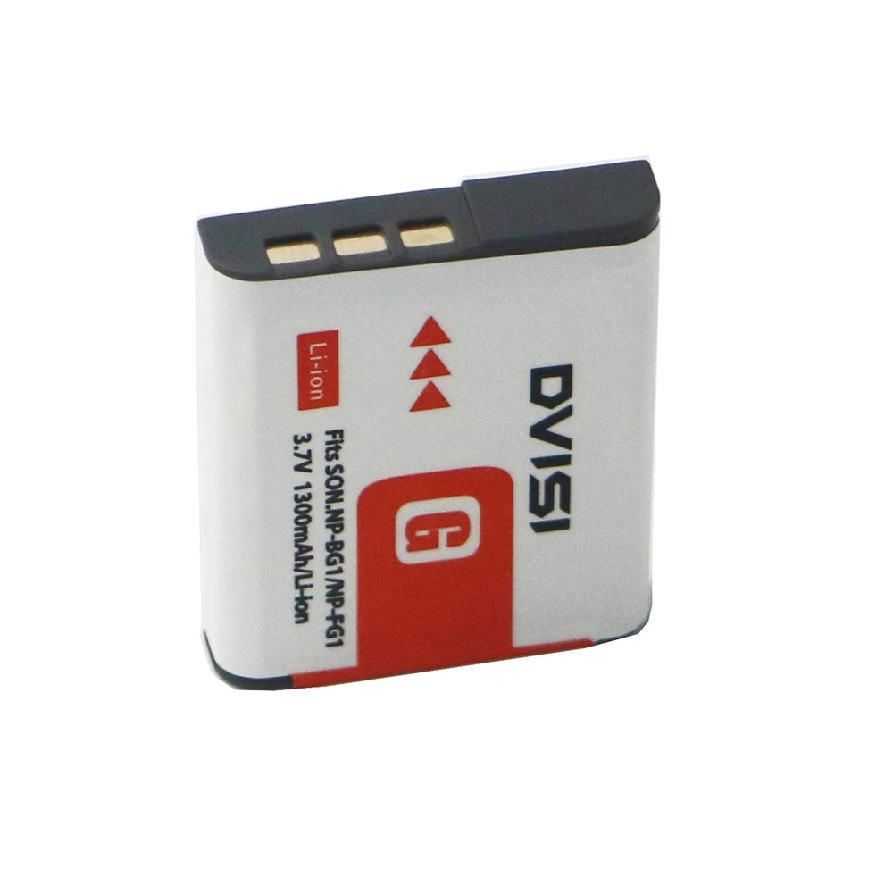 3.7 V 1300mah Camera Digital Battery for Sony NP-BG1 NP-FG1 DSC-H3 DSC-W70 BC-CSGE BC-CSGD W30