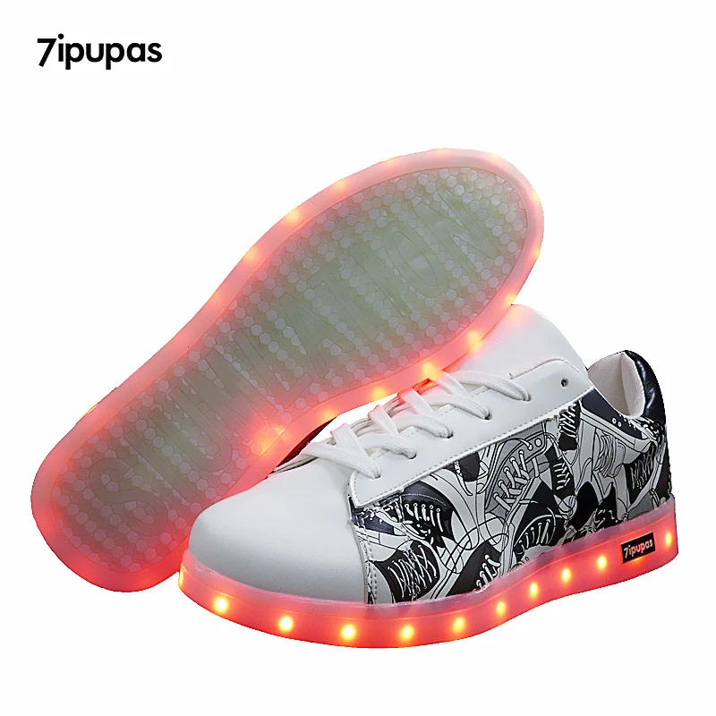 Luminoso Scarpe Da Ginnastica/USB Studente Scarpe Da Bambino Con La Luce Up Sole Per I Bambini I Ragazzi e Le Ragazze Cestino Led Enfant