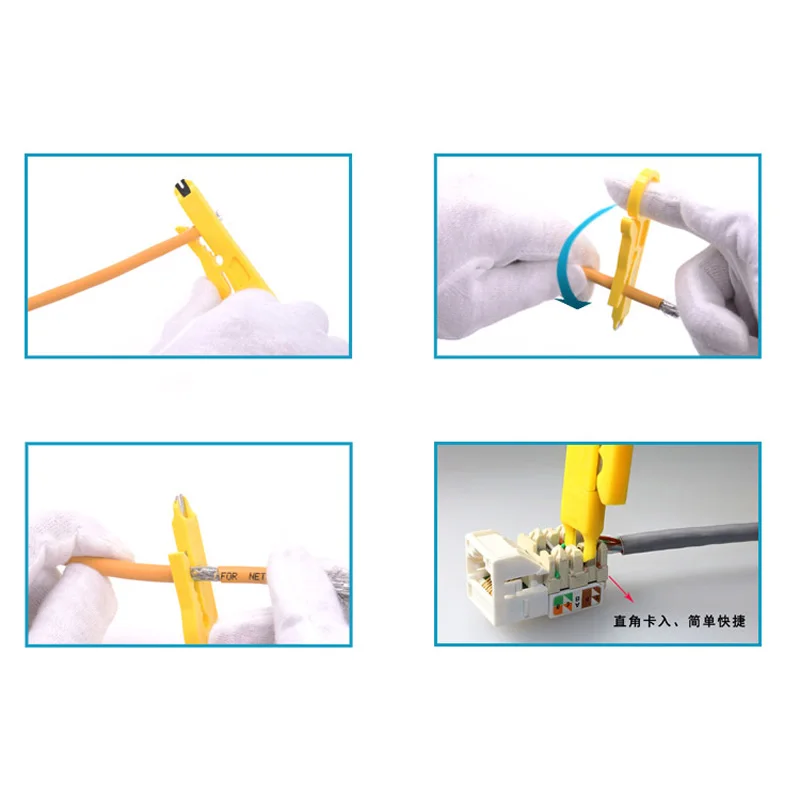 Мини Портативный нож для зачистки проводов Обжимные Щипцы обжимной инструмент для зачистки кабеля