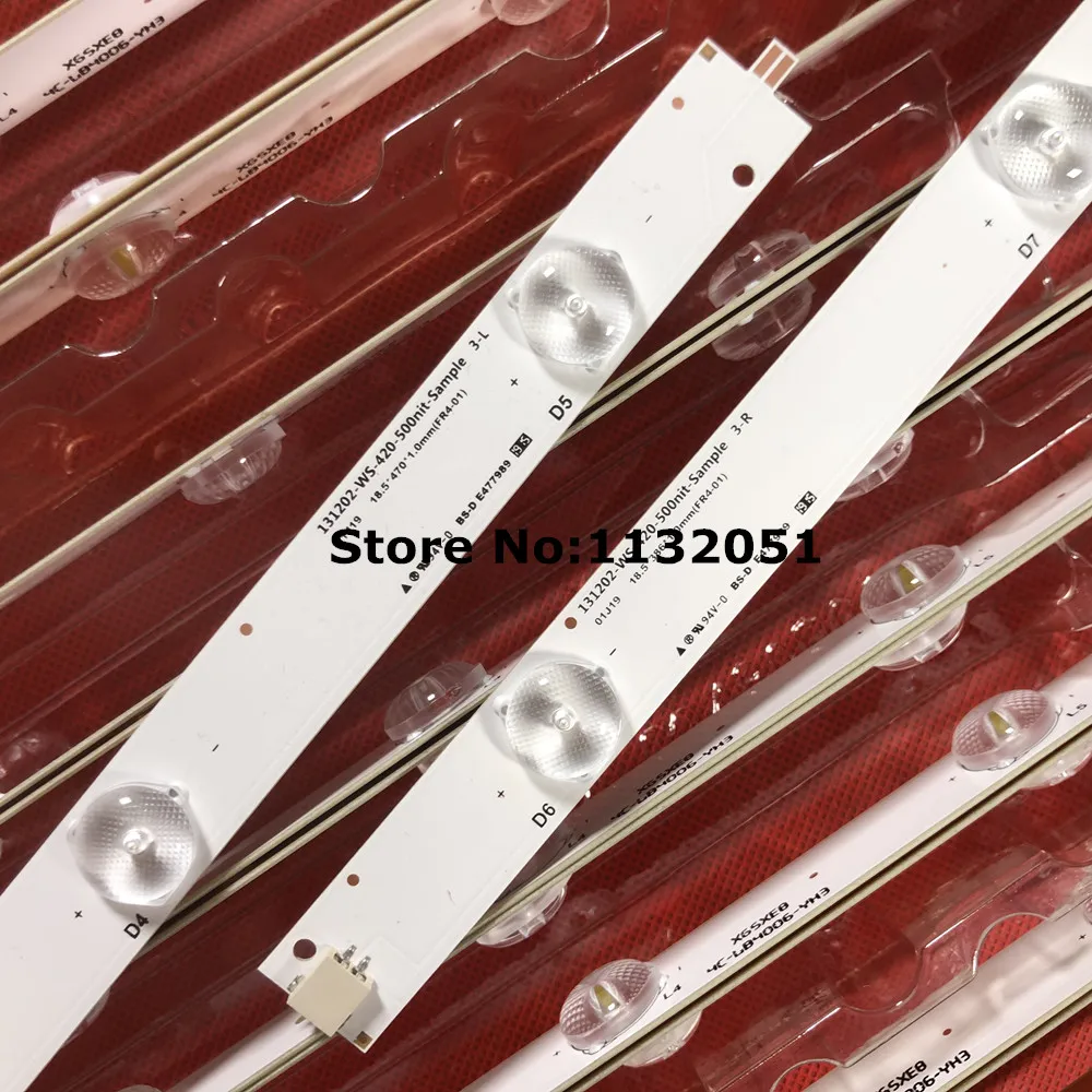 1 juego = 10 piezas de 42 pulgadas de retroiluminación LED 131202-WS-420-500n1t-Sample 3-R 131202-ws-420-500nit-sample 3-L