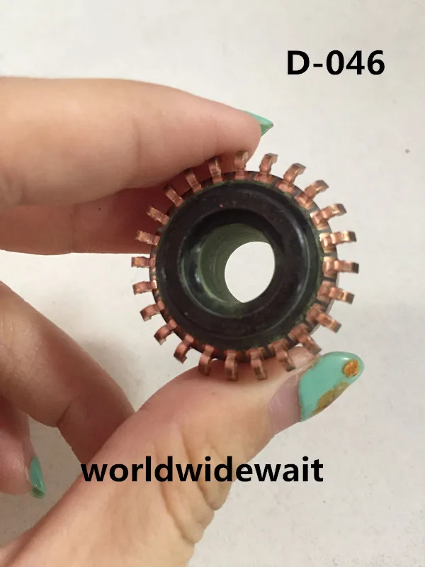 10 millimetri x 25.4 millimetri x 15.7 millimetri 24P Barre di Rame Alternatore Elettrico Motore A Collettore D-046