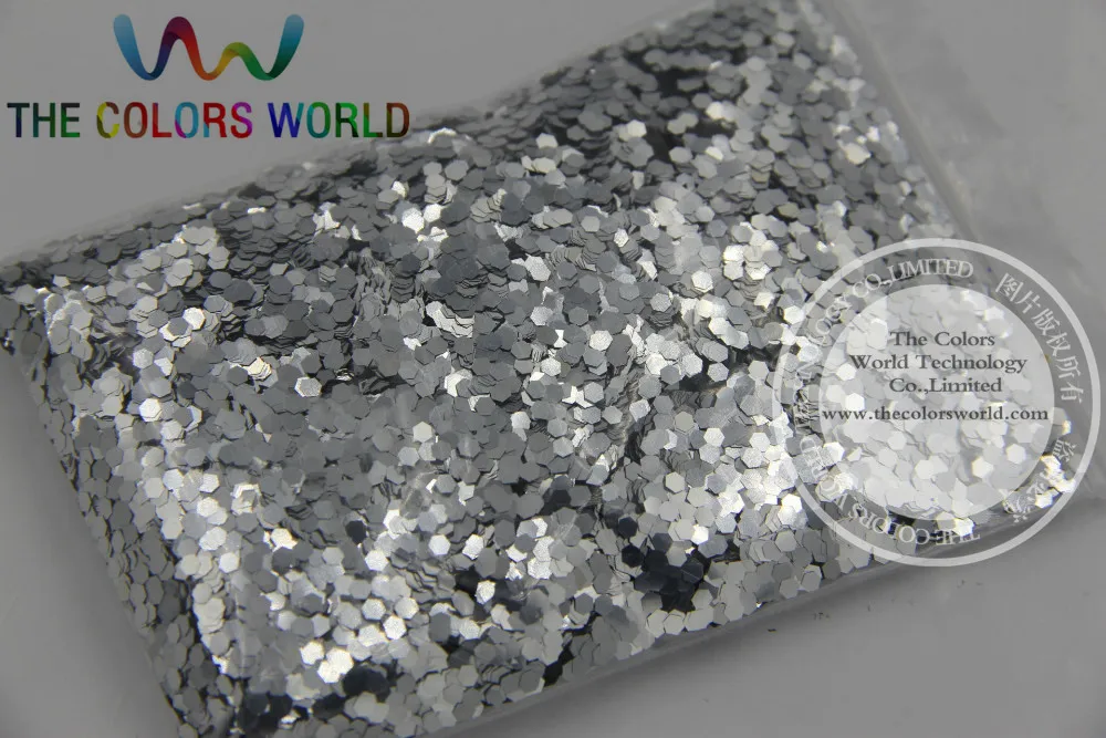 2mm Bright Silver Sprinkling  Color Glitter Spangles  for Art and Nail decoration DIY  sequins