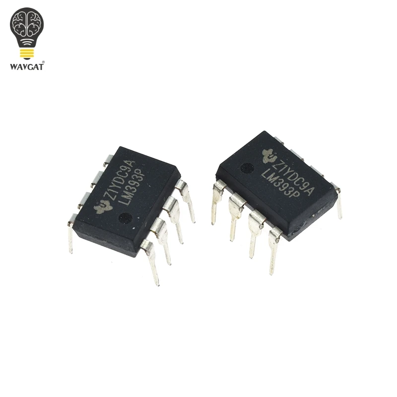 10PCS LM393P DIP8 LM393 DIP LM393N 393 DIP-8 new and original IC LOW POWER DUAL COMPARATORS