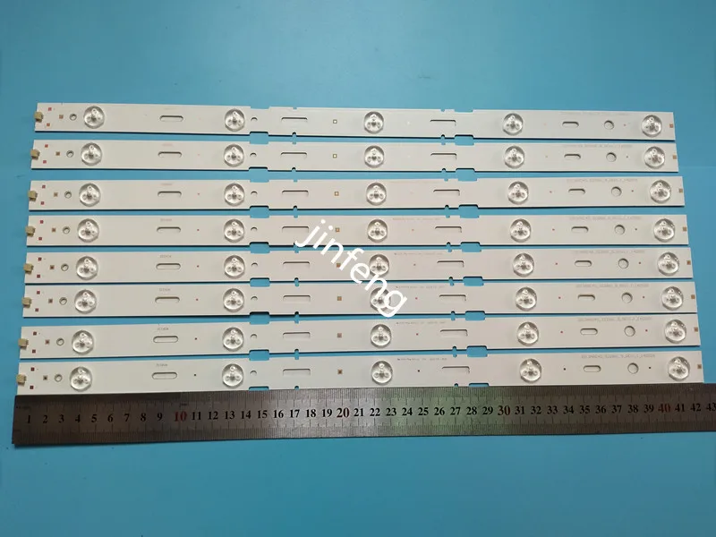 

100% New 8pcs/Kit LED strips for GRUNDIG TV 40 VLE 4421 BF 40VLE 4421 BF 40VLE4421 BF 40 VLE 4520 BF 40VLE 4520 BF 40VLE4520 BF