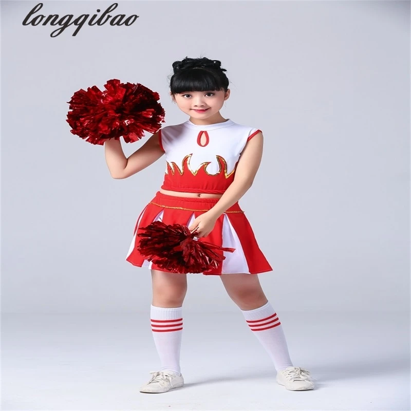 

2020 Children in kindergarten gymnastics cheerleading costumes new jazz dance aerobics performance clothing TB7598
