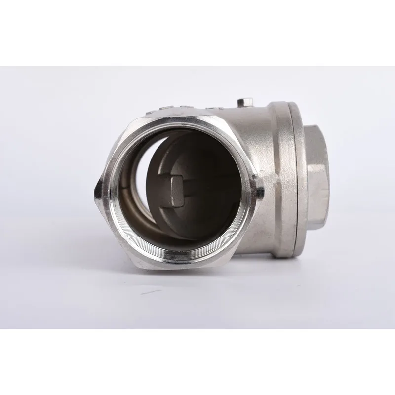 1/2" DN15 Rückschlagventil Edelstahlventil One Way Swing Rückschlagventil Innengewinde WOG 200PSI Luftkompressorventil