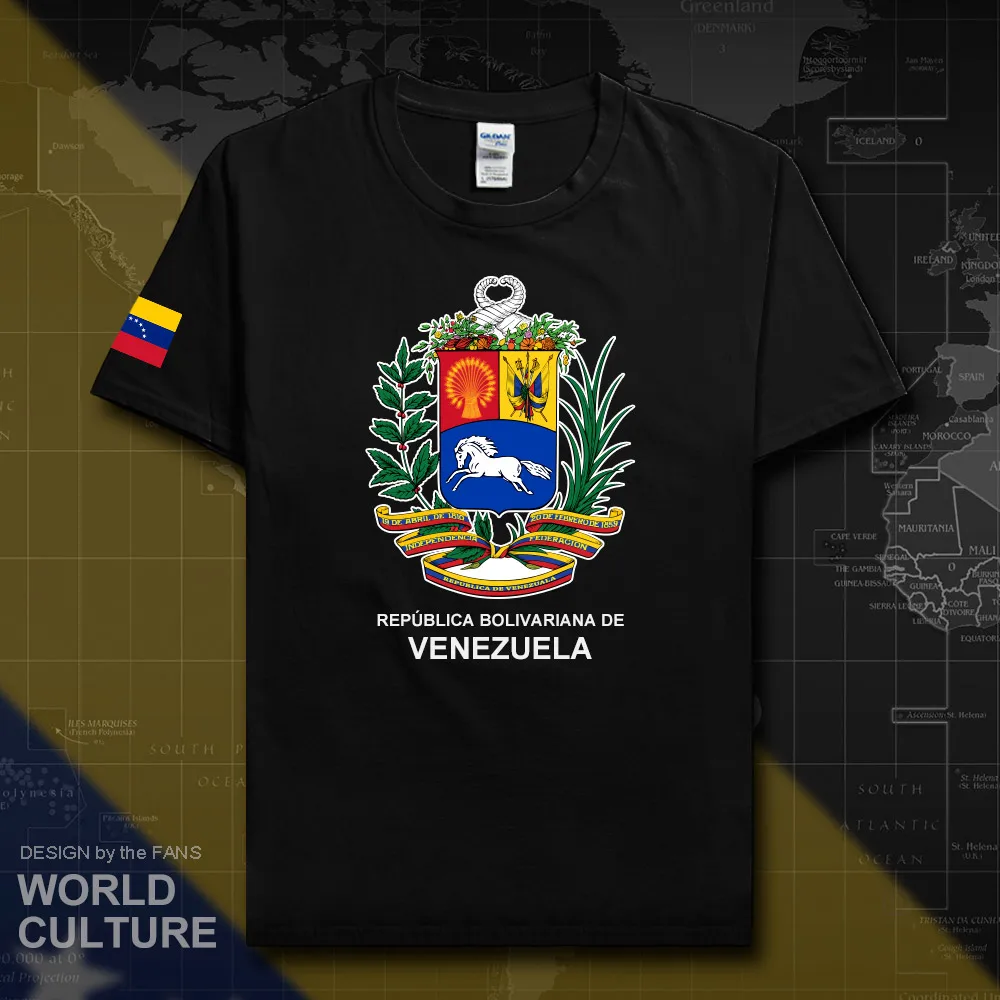 Venezuela Venezuelan men t shirts fashion 2018 jerseys nation team 100% cotton t-shirt gyms clothing tees country flag VEN VE 20