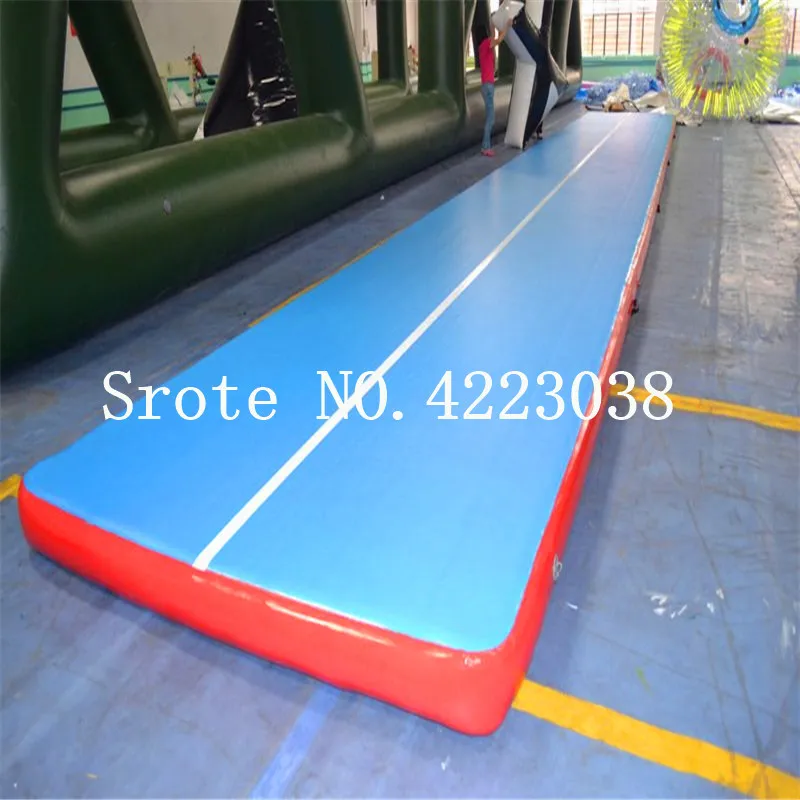 Gratis Verzending Airtrack 7x1x0.2 m Hoge Kwaliteit Opblaasbare Tumble Track/Air Track Gymnastiek Matten met Een Pomp