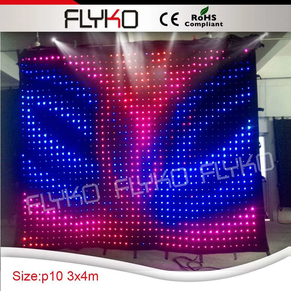 

Free shipping pretty flexible dj stage decoration cloth curtain for club