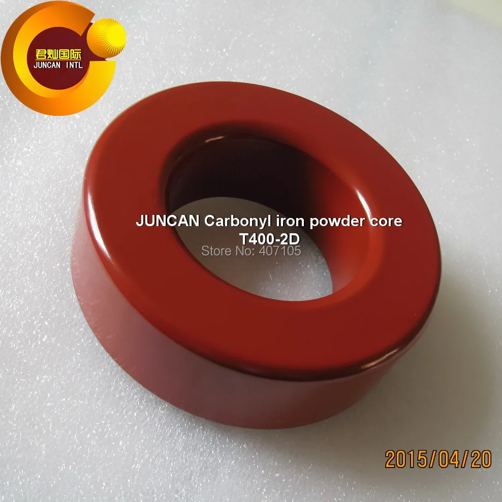 Hot sale T400-2D Carbonyl iron powder cores Magnetic cores