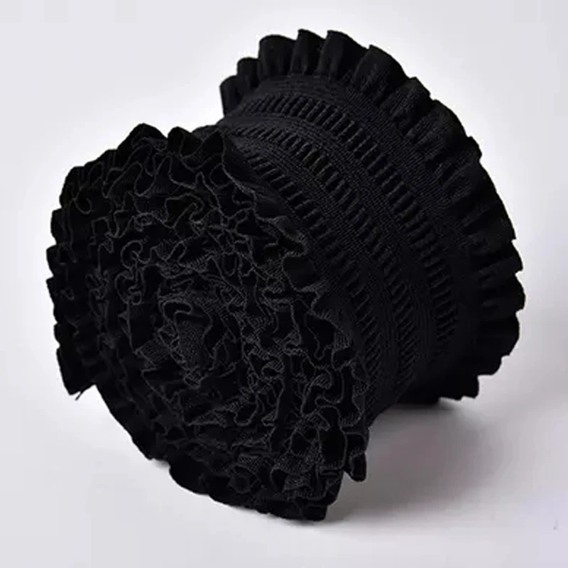 5cm White Black Lace Elastic Waist Belt Bands Garment DIY Accessories Jacquard Elastic Waistband Sewing Accessories DIY 1 Meter