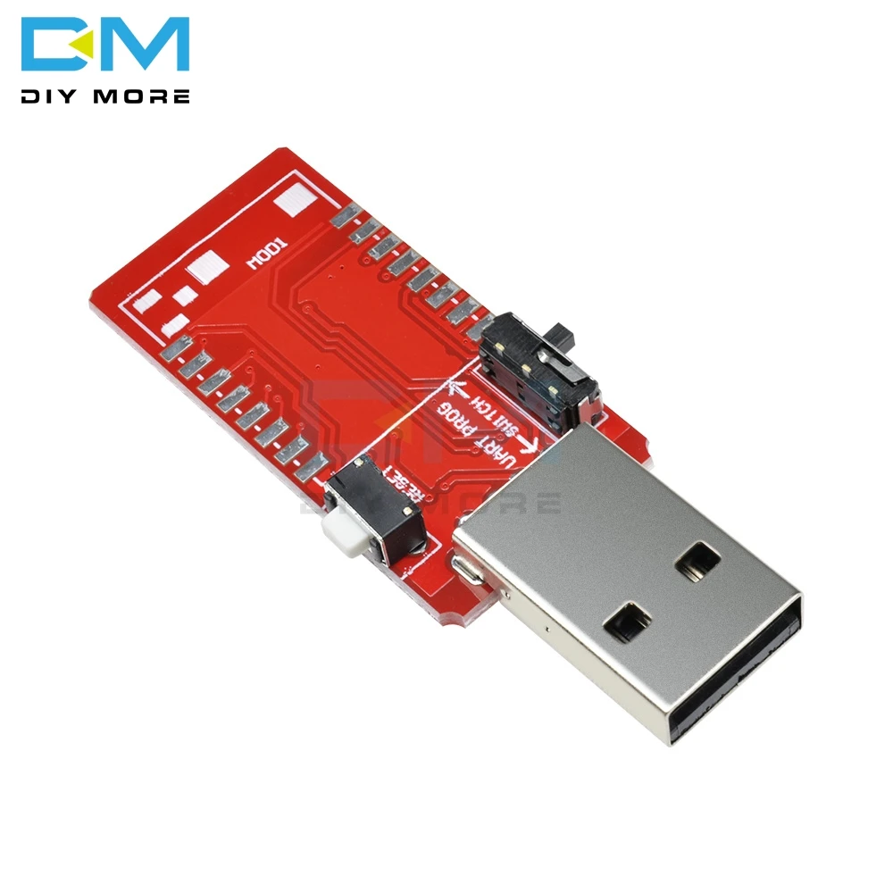 CH340G Convertisseur USB vers TTL Driver Tech CH340 ESP8266 ESP-07 ESP07 Carte de développement Wifi sans fil Adaptateur UART programmable