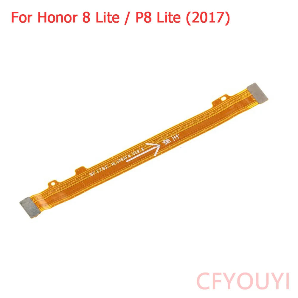 10pcs/lot For Huawei Honor 8 Lite / P8 Lite (2017) VER.B Motherboard Connection Flex Cable Replacement