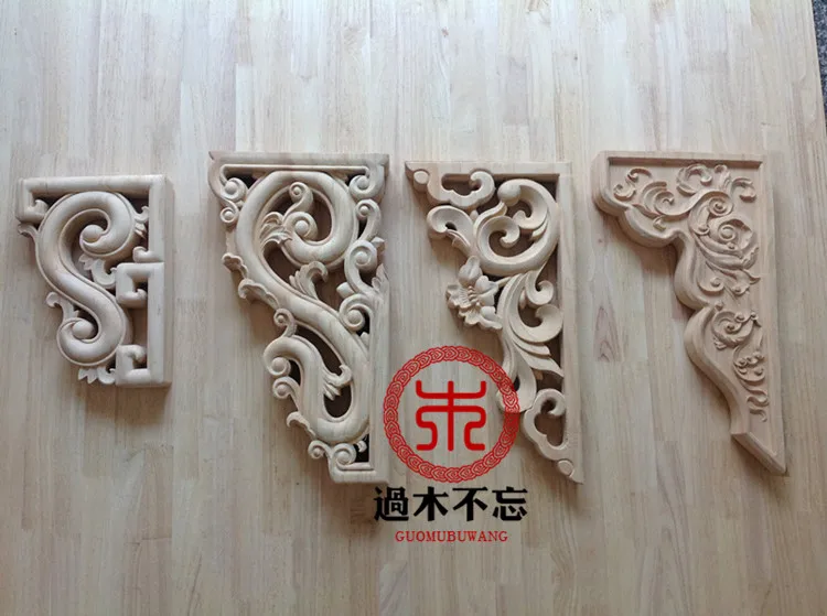 Don't forget Dongyang wood carving wood wooden bracket corbel ancient monastery decoration flower stigma corbel brackets