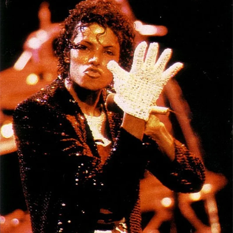 Handmade Silver Full Crystal on Glove for Michael Jackson Rhinestone Collection Perfect for Impersonator Preformance